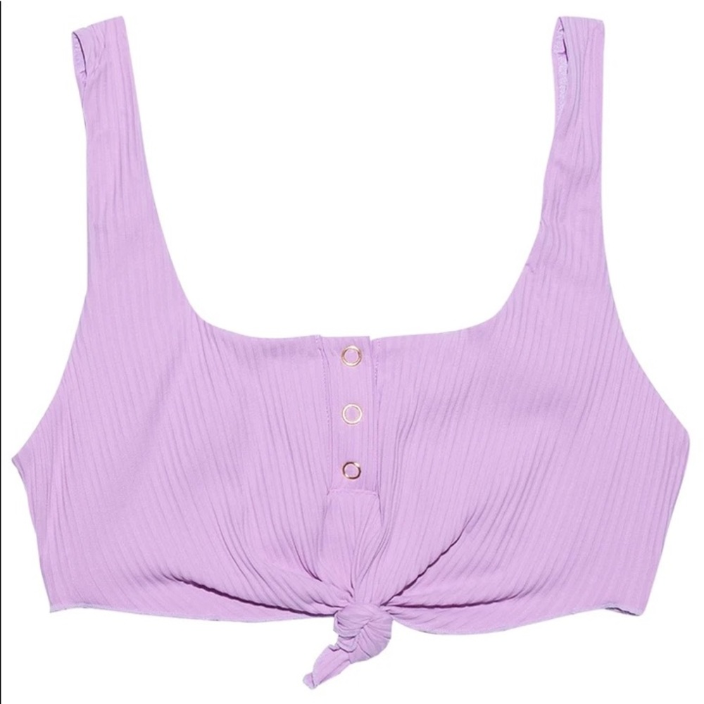 Beach Bunny Sage Knot Top Lavender